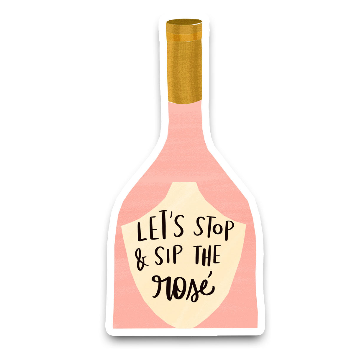 Sip Rosé Sticker