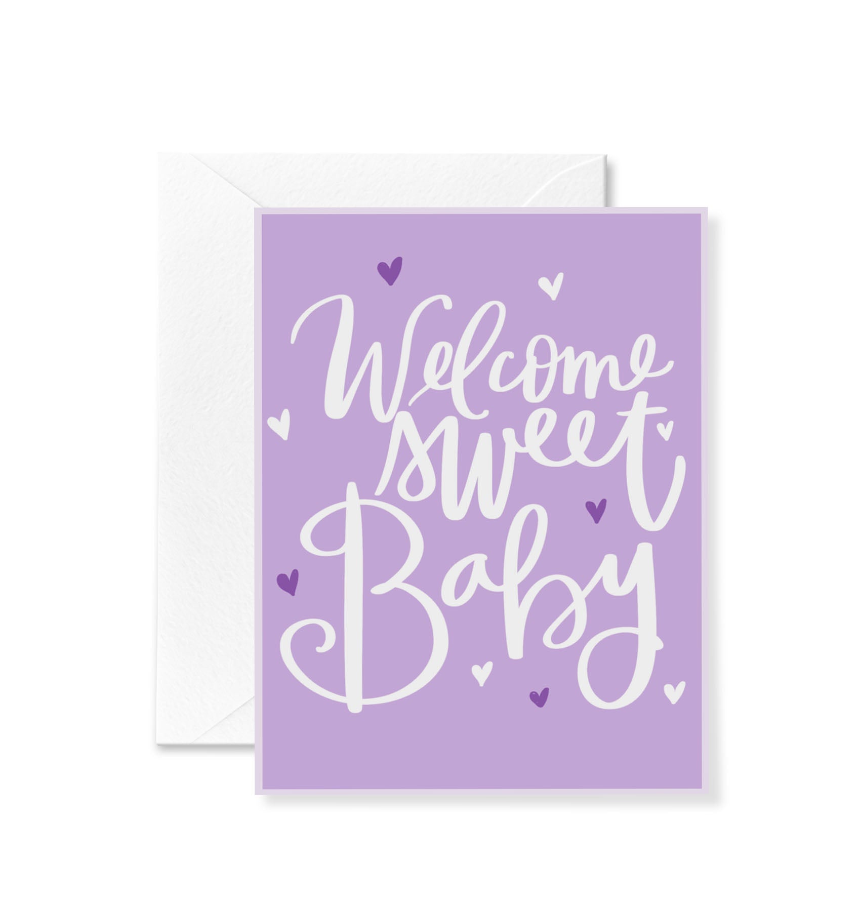 Welcome Sweet Baby Card