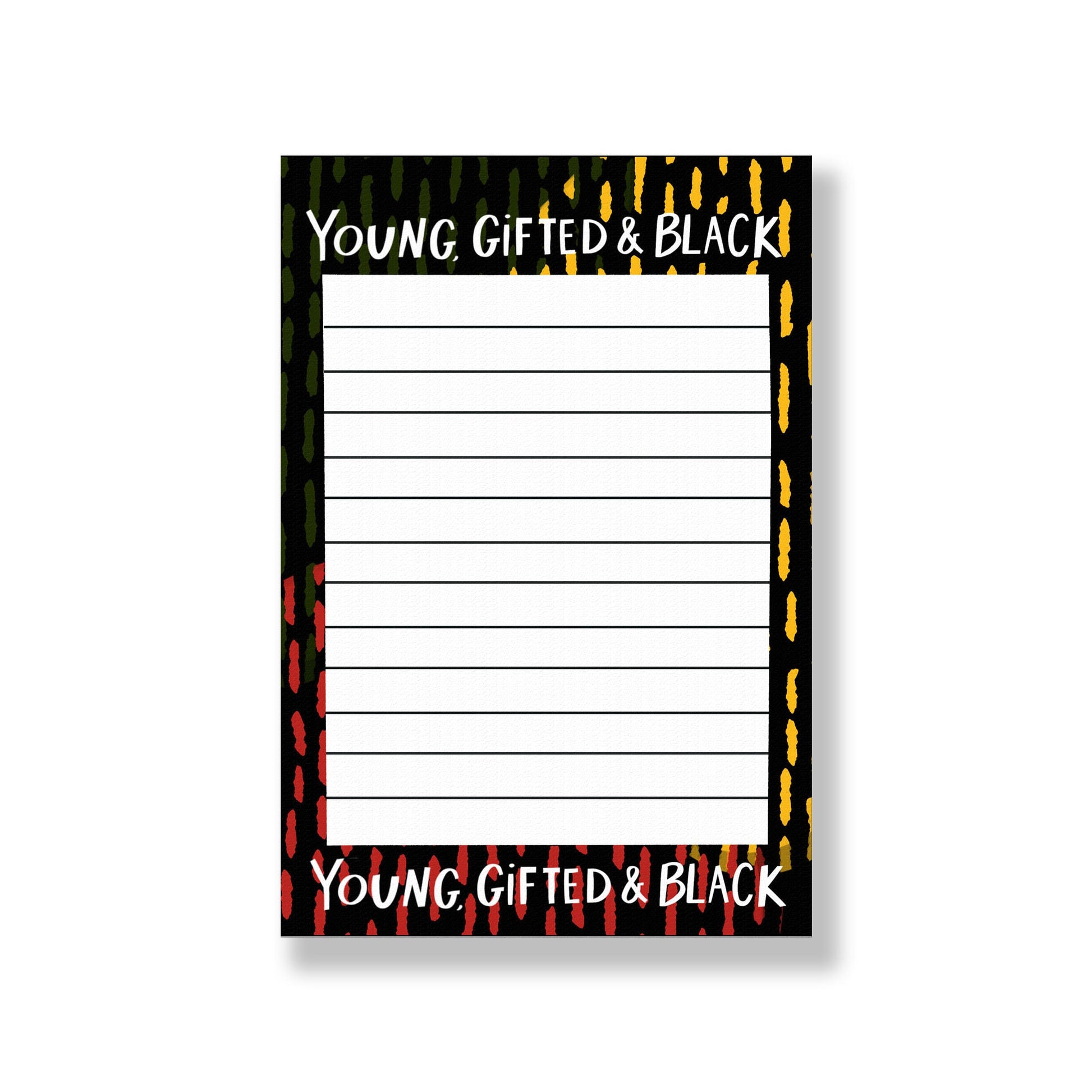 Young Gifted and Black Notepad